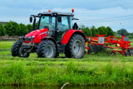 Agricultural Machinery, Tractor, Field, Agriculture photo