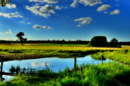 Reflection, Nature, Sky, Water