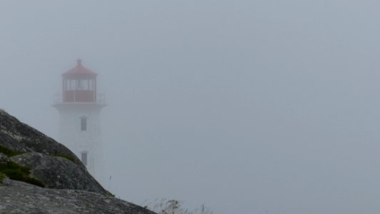 Fog, Sky, Lighthouse, Mist