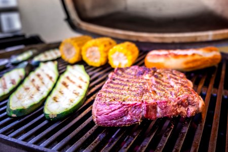 Grilling, Steak, Meat, Barbecue photo