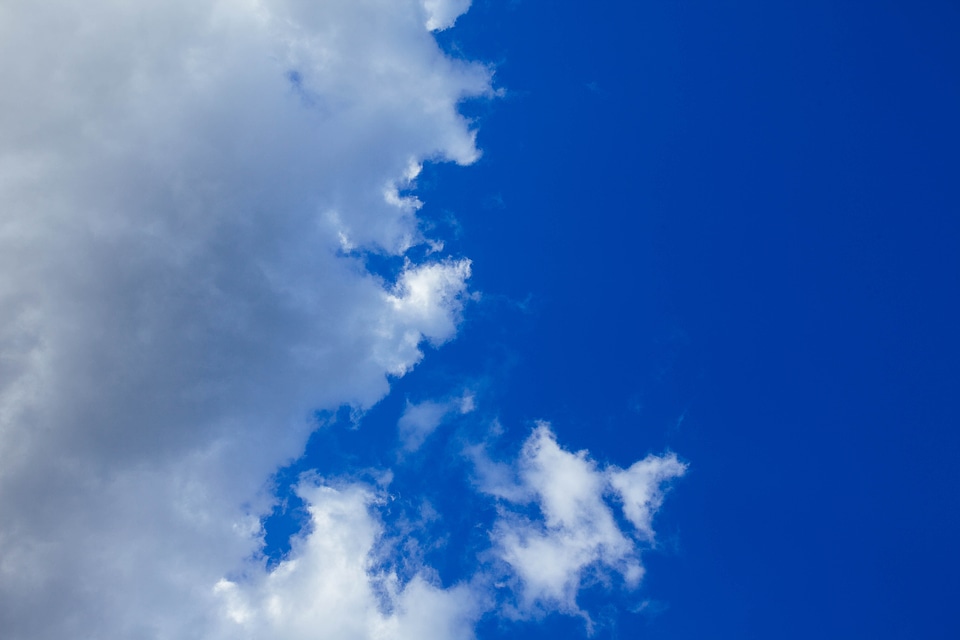 Clouds summer weather