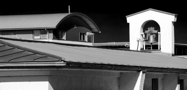Black And White, Landmark, Roof, Monochrome Photography