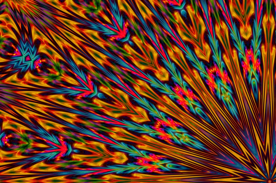 Pattern, Psychedelic Art, Design, Fractal Art