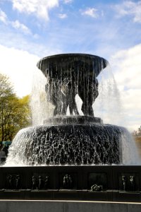Water, Fountain, Landmark, Water Resources