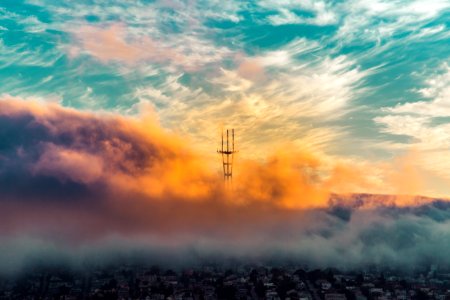 Sky, Cloud, Atmosphere, Horizon photo