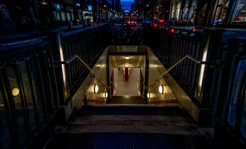 Infrastructure, Night, Metropolitan Area, Structure