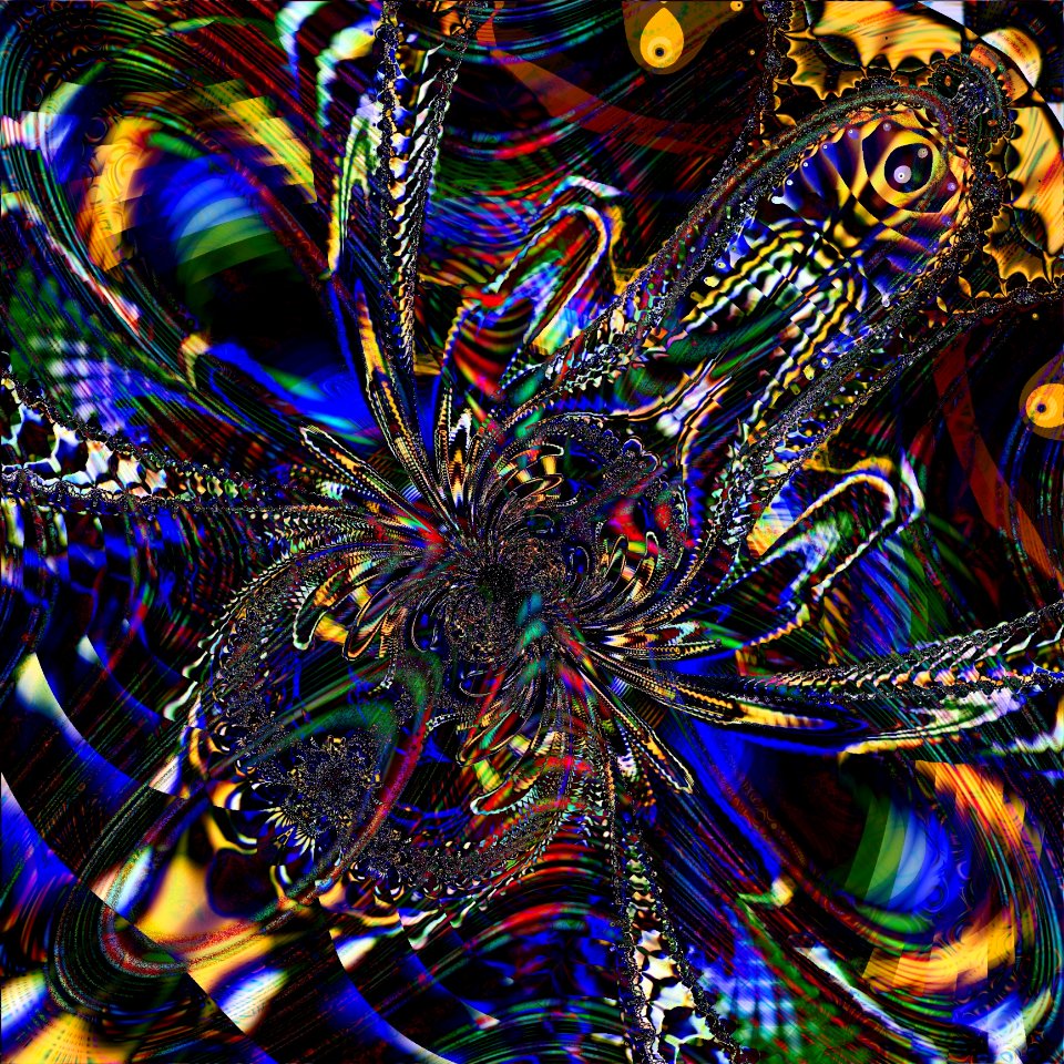 Feather, Fractal Art, Art, Festival