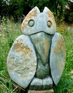 Stone Carving, Sculpture, Garden, Carving