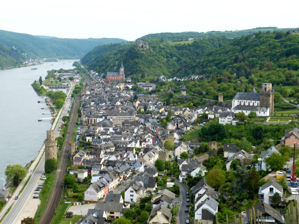Waterway, City, Birds Eye View, Urban Area