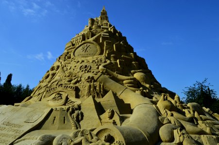 Historic Site, Sand, Sculpture, Sky