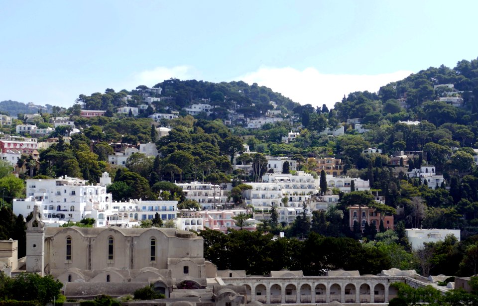 City, Mountain Village, Town, Sky