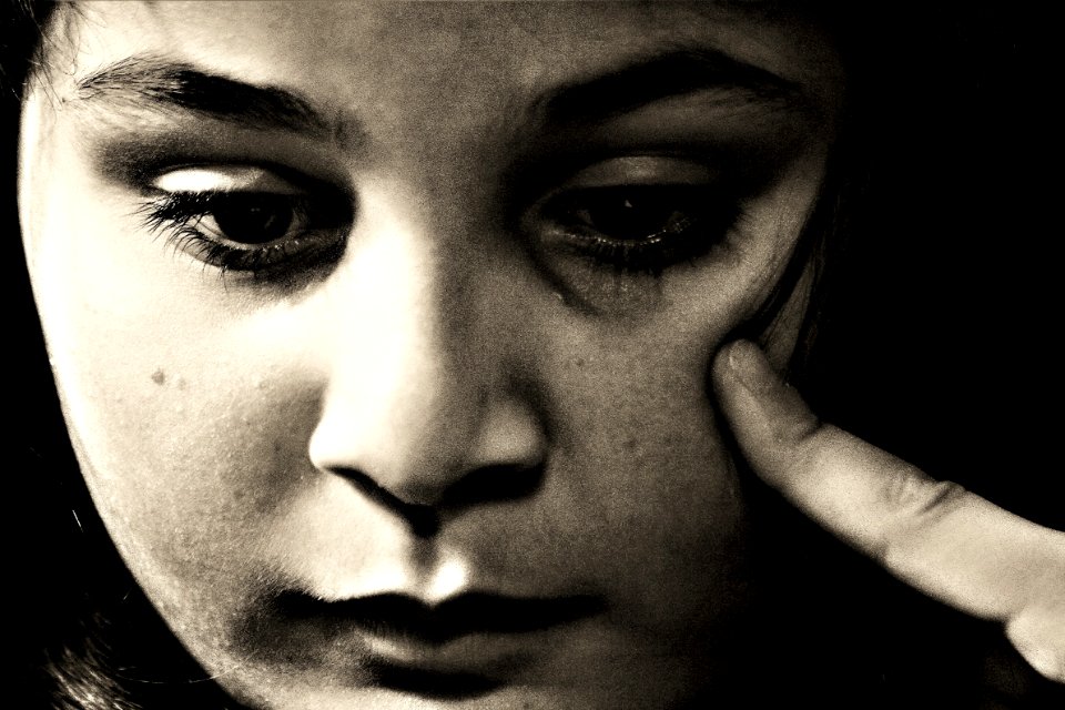 Face, Black And White, Person, Nose