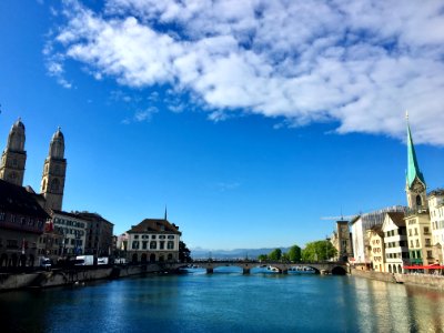Sky, Waterway, Landmark, Town