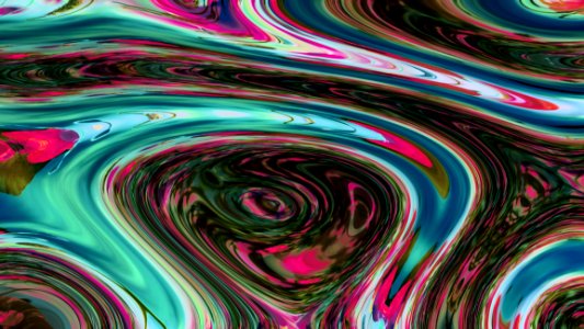 Pink, Fractal Art, Pattern, Psychedelic Art photo