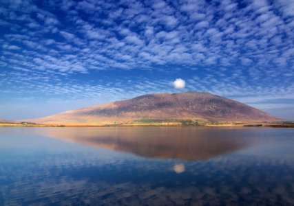 Sky, Reflection, Loch, Daytime