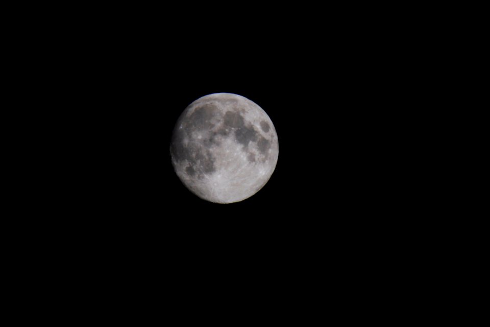 Moon, Atmosphere, Night, Sky