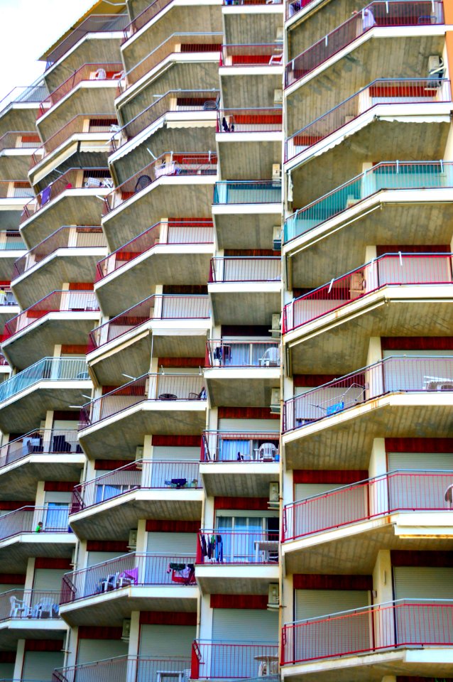 Building, Residential Area, Architecture, Condominium