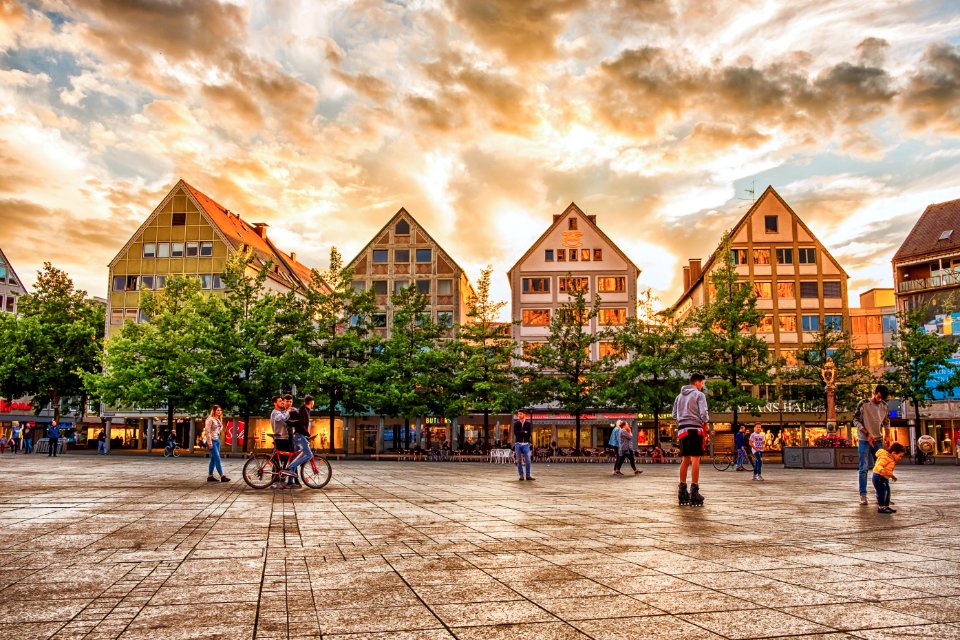 Town, Sky, City, Urban Area