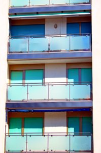 Building, Balcony, Residential Area, Architecture photo