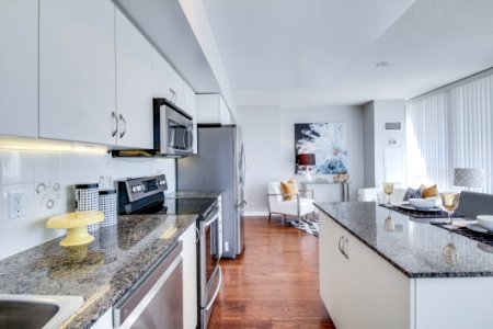 Countertop, Kitchen, Property, Interior Design photo