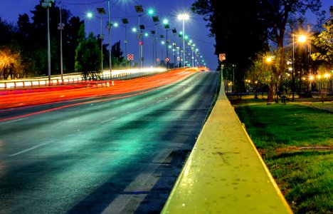 Road, Lane, Street Light, Infrastructure