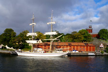 Waterway, Tall Ship, Sailing Ship, Ship