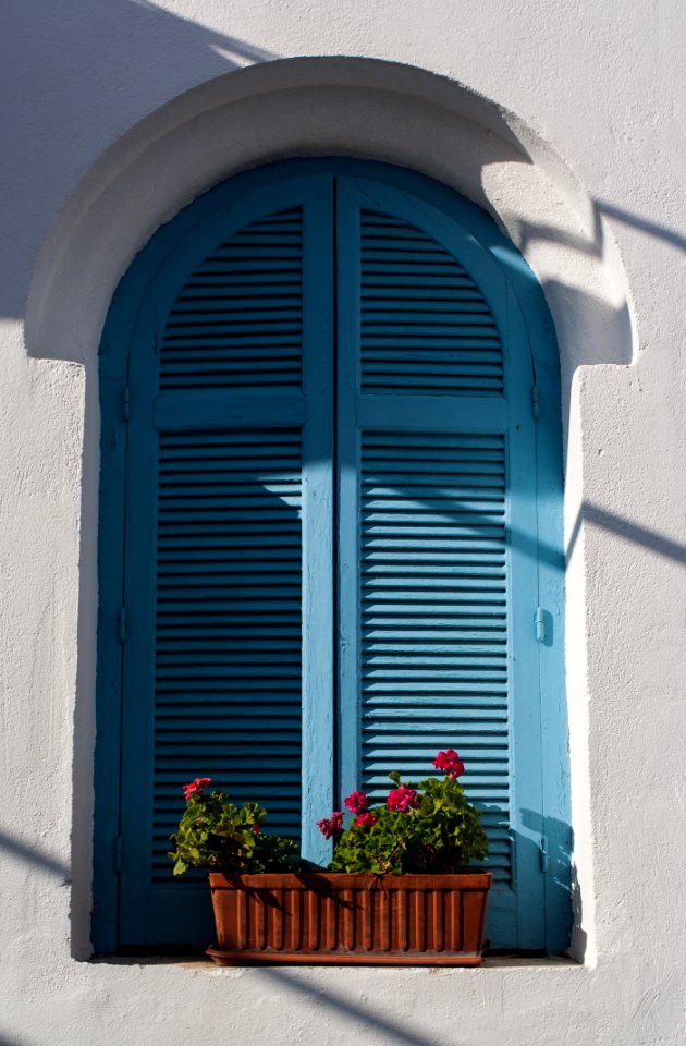 Blue, Window, Architecture, House