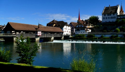 Waterway, Reflection, Water, Town photo