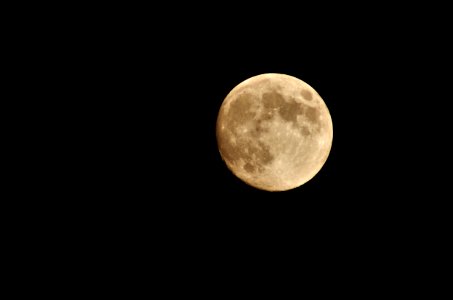 Moon, Night, Atmosphere, Sky