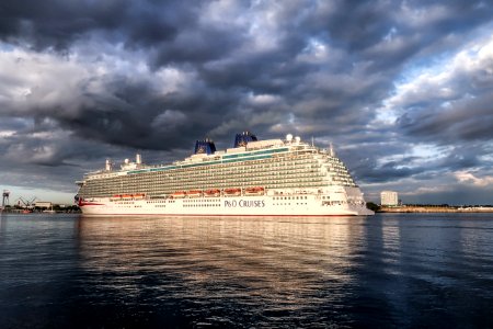 Passenger Ship, Cruise Ship, Cloud, Sky photo