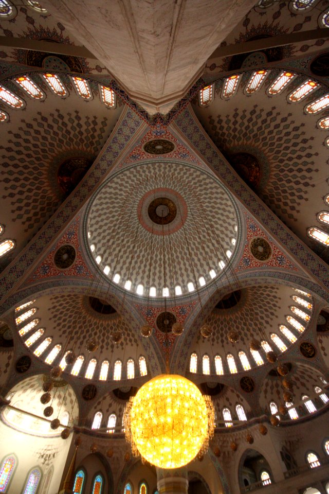 Dome, Ceiling, Architecture, Symmetry