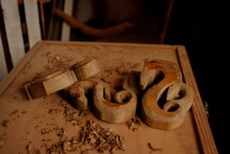 Wood, Carving