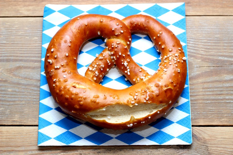 Pretzel, Snack, Glaze, Food