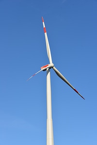 Wind power sky blue photo