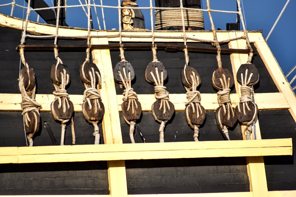 Iron, Metal, Galleon, Rope