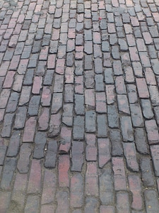 Bricks pavement street photo