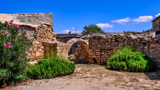 Property, Ruins, Wall, Sky