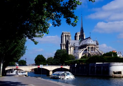 Waterway, Sky, Building, River