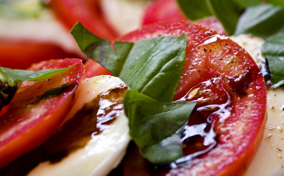 Vegetable, Salad, Dish, Caprese Salad