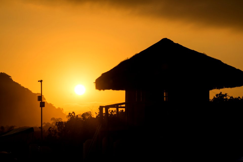 Sky, Sunrise, Sunset, Evening