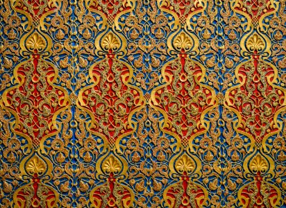 Pattern, Textile, Tapestry, Design photo