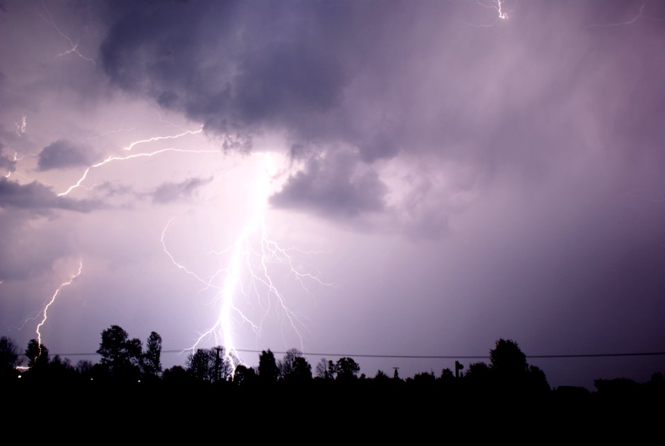 Sky, Lightning, Thunder, Atmosphere