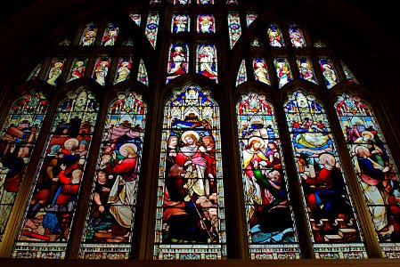 Stained Glass, Glass, Window, Place Of Worship photo