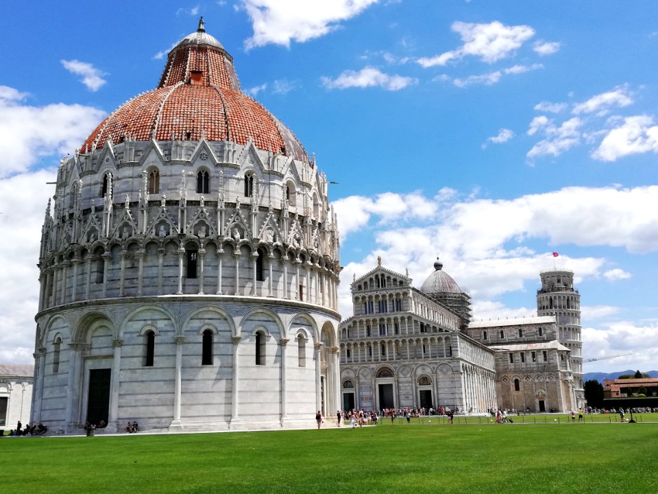 Landmark, Medieval Architecture, Baptistery, Historic Site