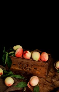 Fruit, Peach, Produce, Still Life Photography photo