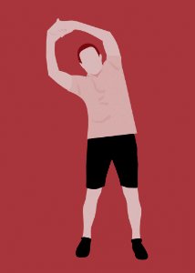 Red, Pink, Standing, Joint