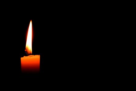 Candle, Flame, Orange, Wax