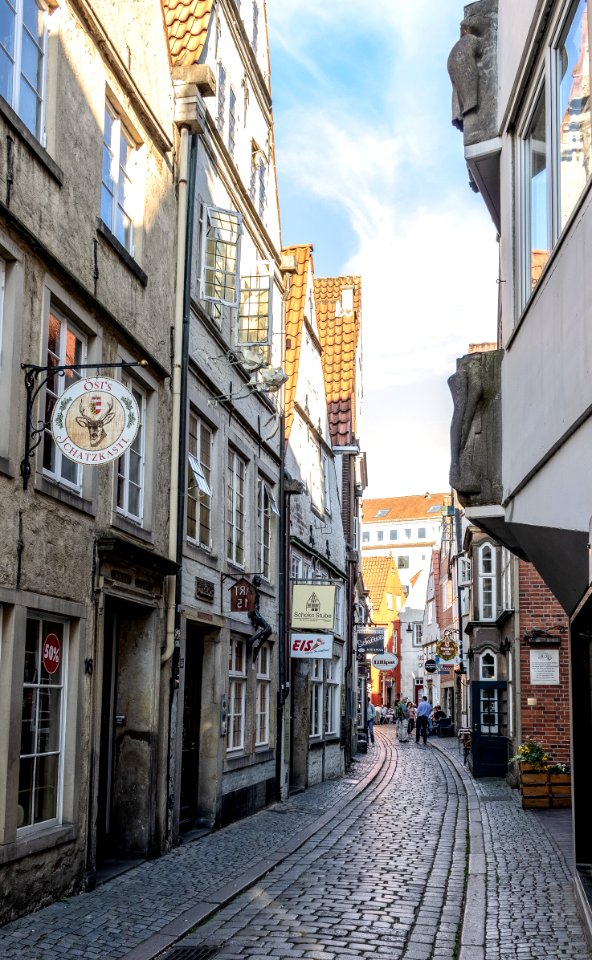 Town, Alley, Street, Neighbourhood