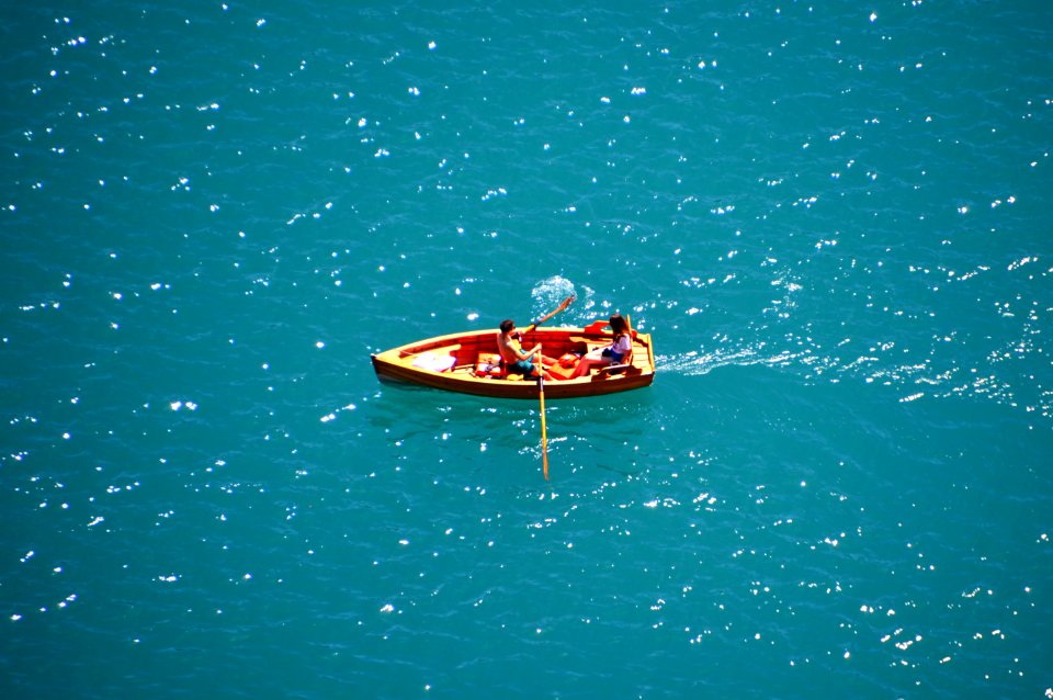 Water, Sea, Wave, Boat