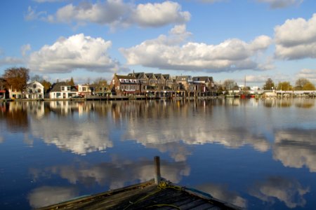 Reflection, Water, Sky, Cloud